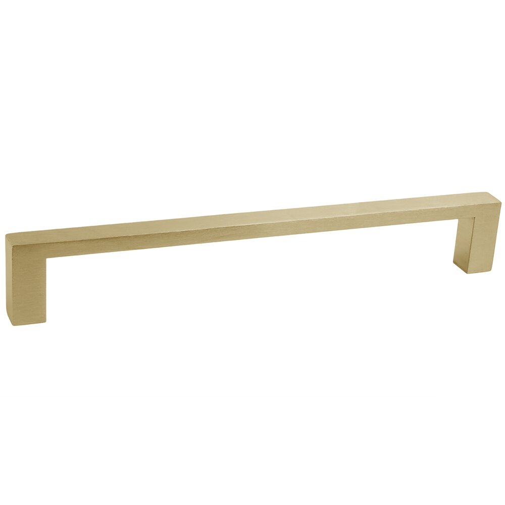 11 13/16" Centers Square Form Pull in Satin Brass PVD