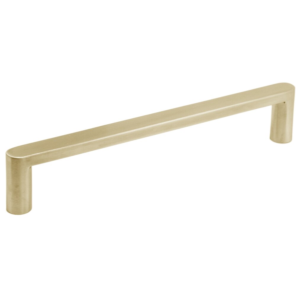 11 13/16" Centers Oblong Pull in Satin Brass PVD