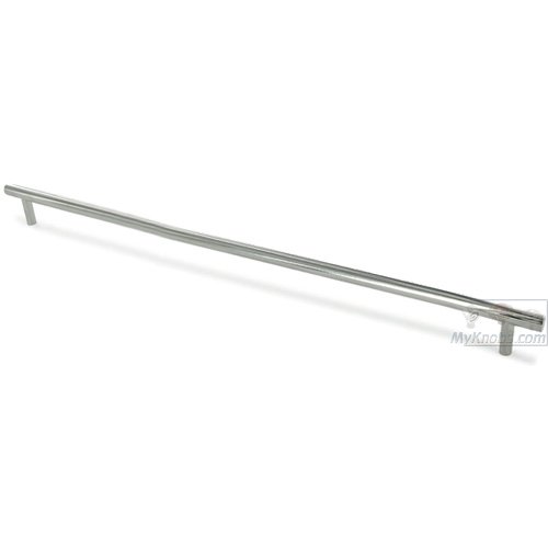 17 3/4" Centers European Bar Pull in Satin Stainless Steel