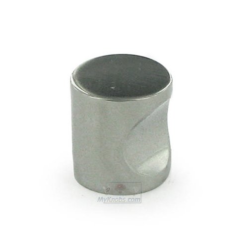 1" Diameter Thumbprint Knob in Satin Stainless Steel