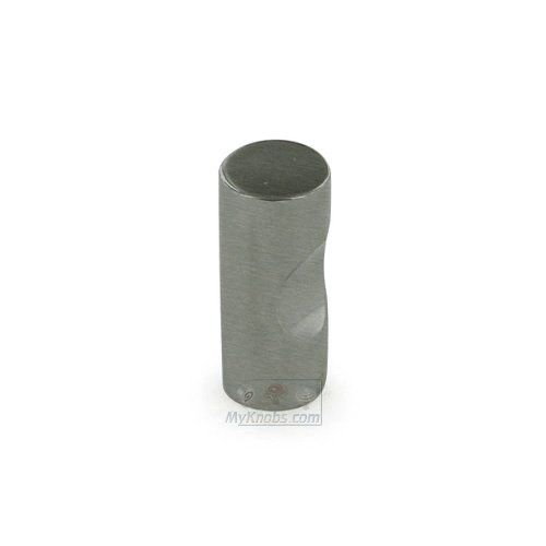 3/8" Diameter Thumbprint Knob in Satin Stainless Steel