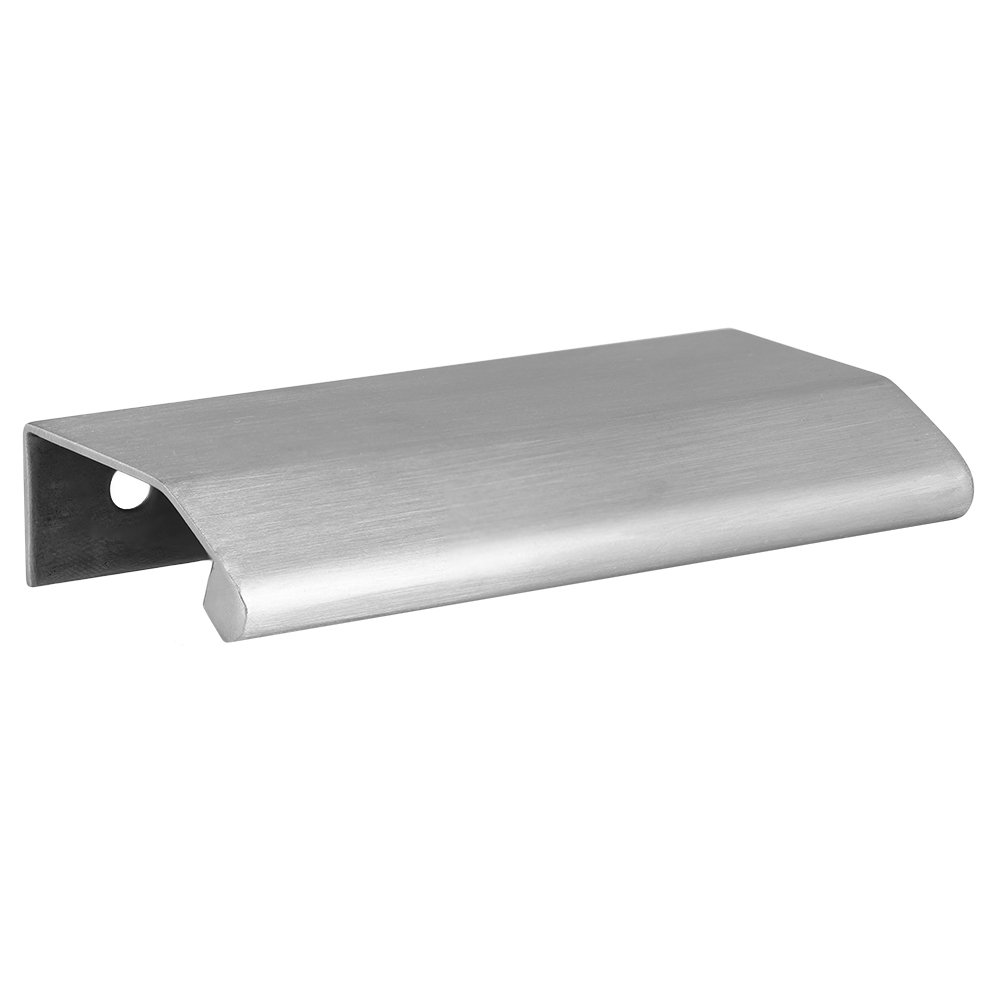 7.87" Long Edge Pull in Satin Stainless Steel