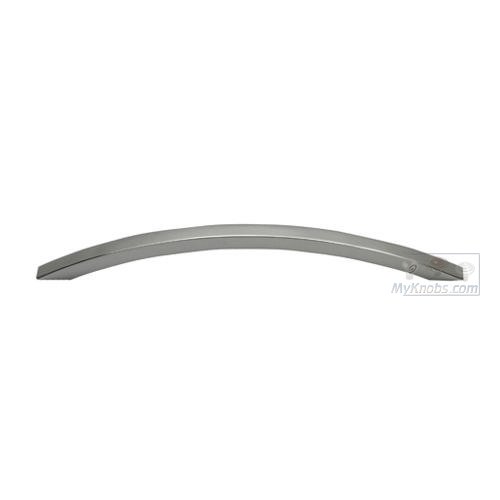 8 3/4" Centers Curvature Pull in Satin Stainless Steel