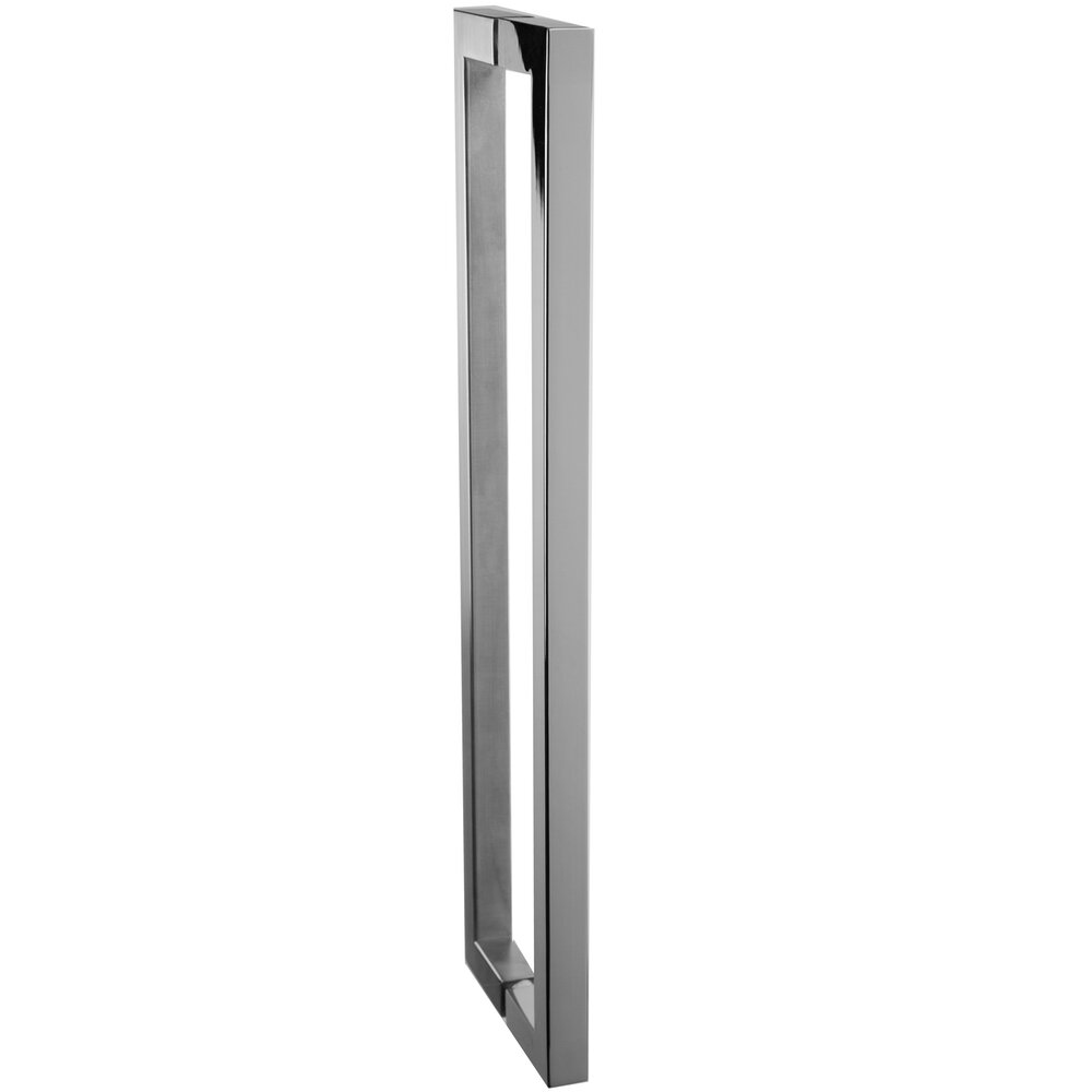 23 5/8" Centers Back to Back Squared End Appliance/Shower Door Pull in Polished Stainless Steel