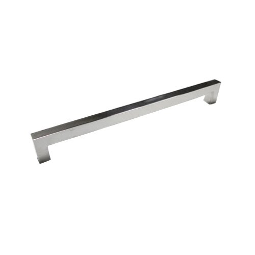 23 5/8" Centers Surface Mounted Squared End Oversized Door Pull in Polished Stainless Steel
