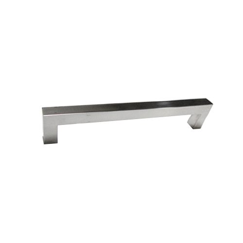 17 3/4" Centers Through Bolt Squared End Oversized/Shower Door Pull in Polished Stainless Steel
