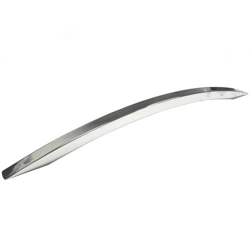 21 1/2" Centers Through Bolt Arched Oversized/Shower Door Pull in Polished Stainless Steel