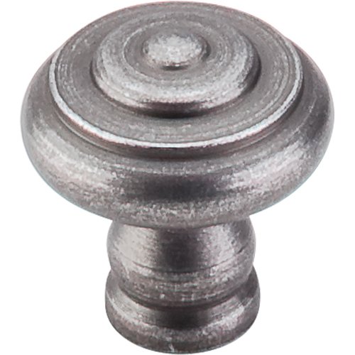 1 1/8" Dome Knob in Pewter
