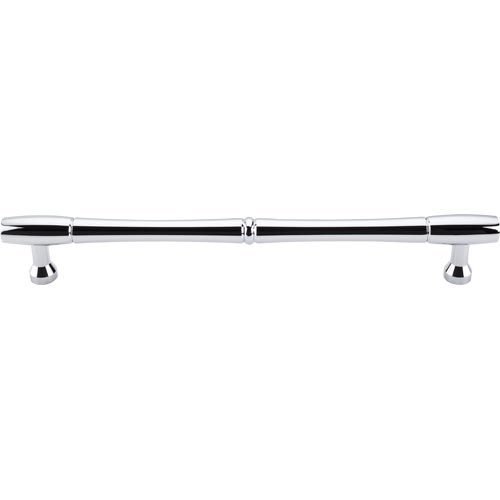 Oversized 12" Centers Door Pull in Polished Chrome 13 15/16" O/A