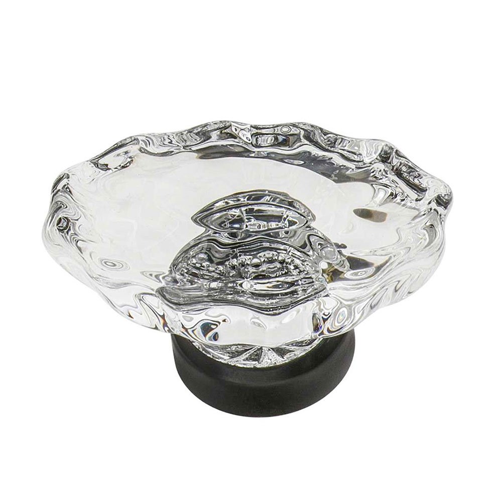 1 3/4" Chateau Crystal Cabinet Knob in Timeless Bronze