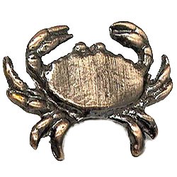 Crab Knob in Pewter