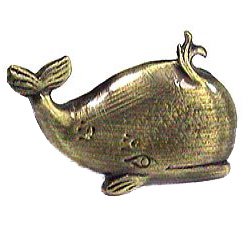 Whale Knob in Pewter