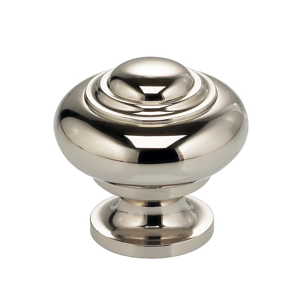 1 9/16" Max Knob in Polished Polished Nickel Lacquered