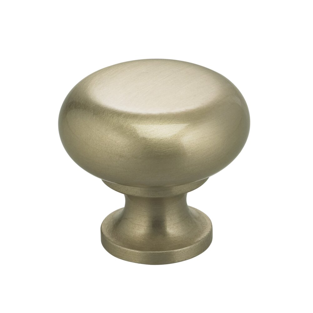 1 9/16" Classic Knob in Satin Nickel Lacquered