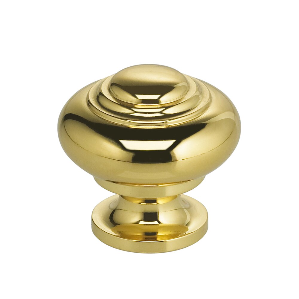 1 3/16" Max Knob in Polished Brass Lacquered