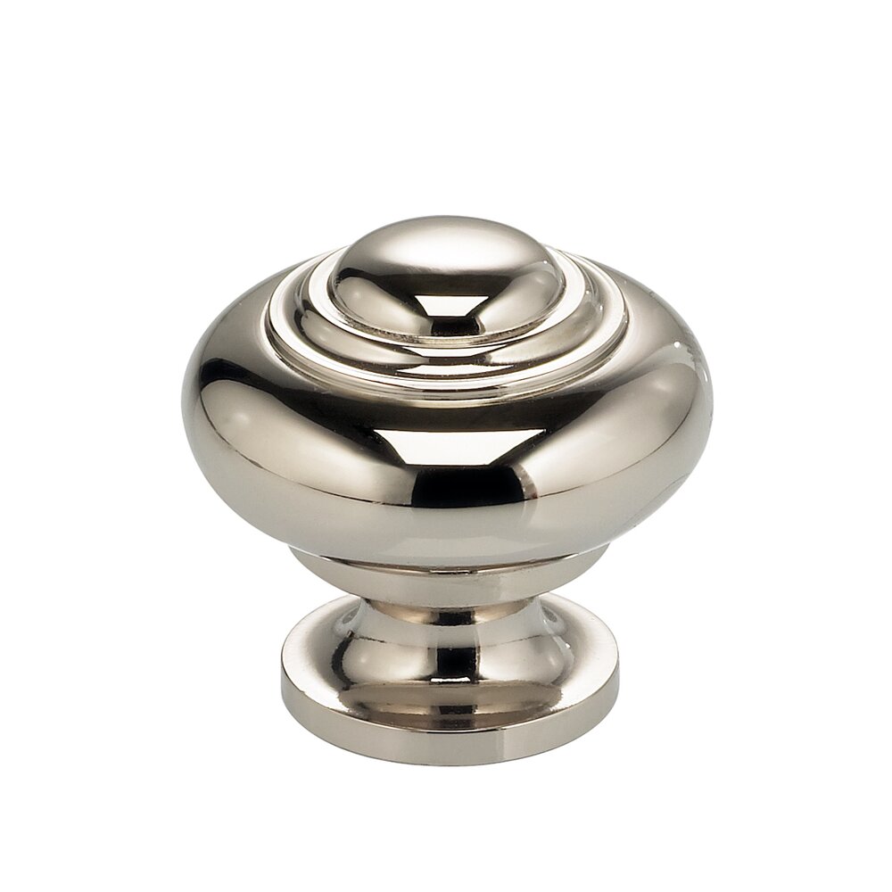 1 3/16" Max Knob in Polished Polished Nickel Lacquered