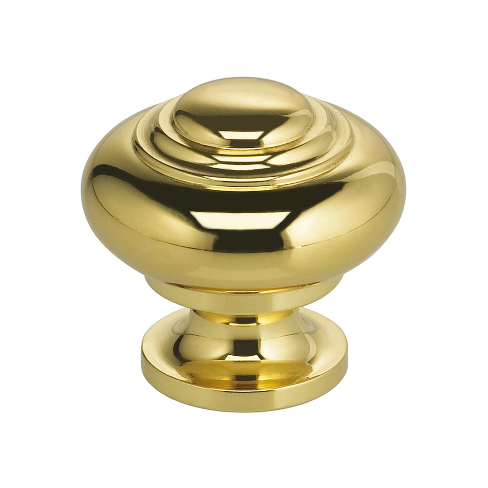1 9/16" Max Knob in Polished Brass Lacquered