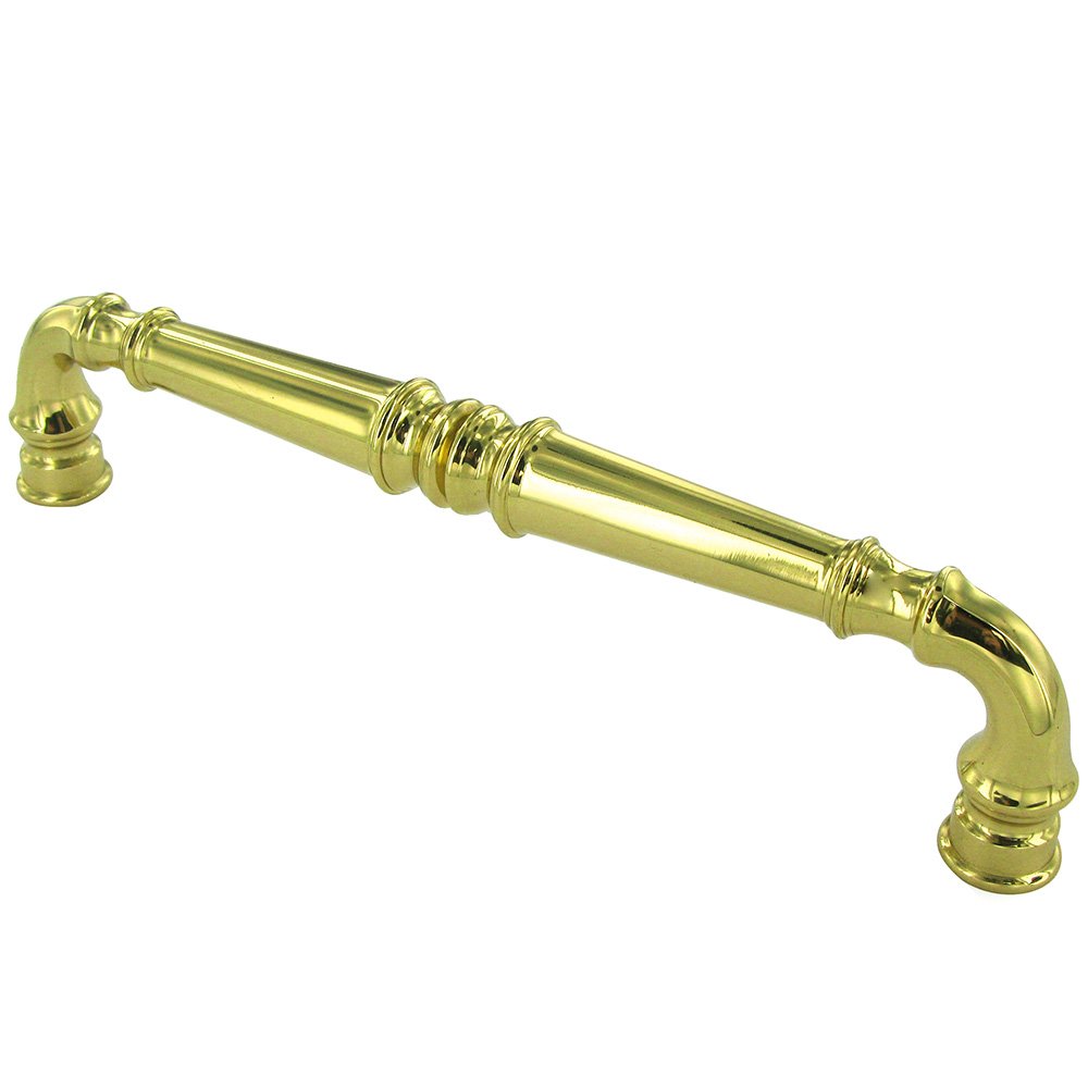 8 5/8" Center Oversized Pull in Polished Brass Lacquered