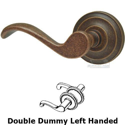Double Dummy Spring Left Handed Lever with Radial Rosette in Vintage Copper