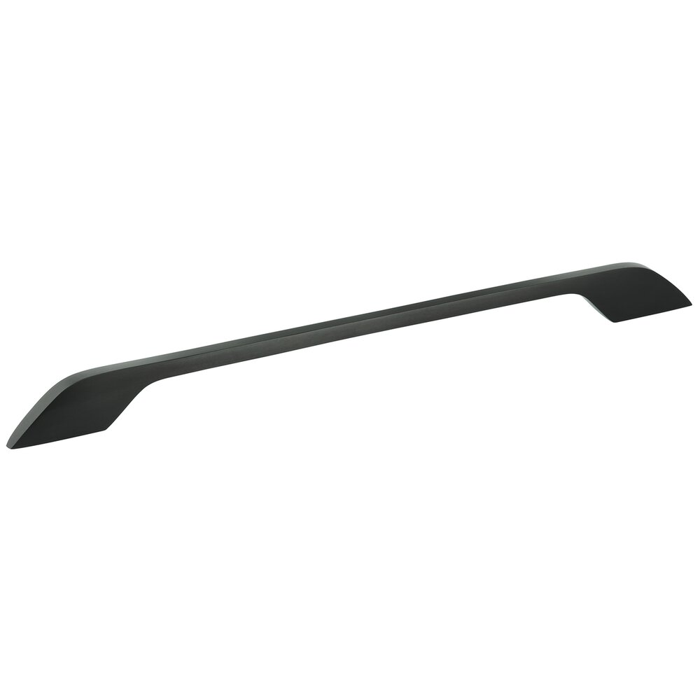 Solid Brass 12 1/4" Centers Slim Handle in Oil Rubbed Bronze Lacquered