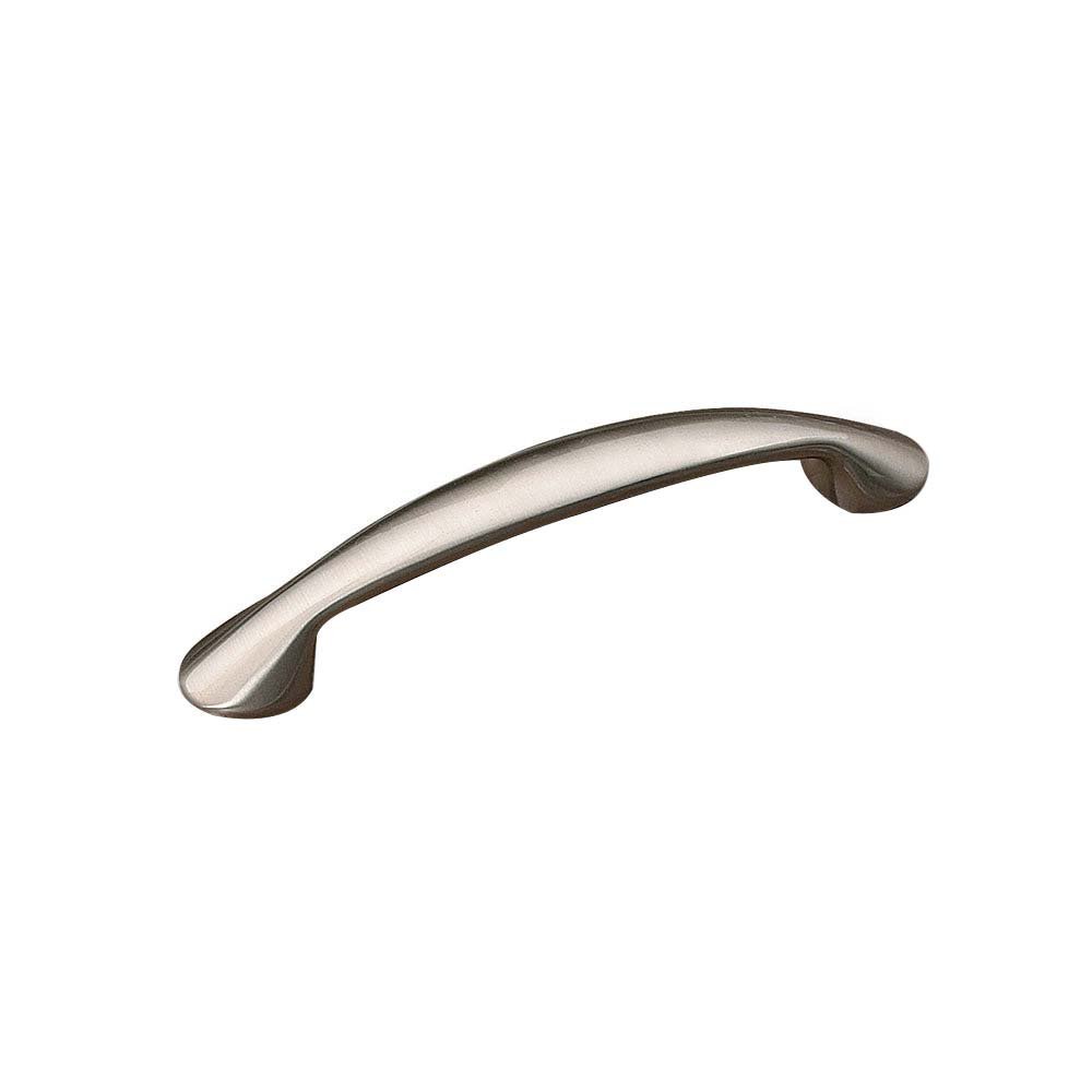 5" Centers Smooth Profile Pull in Brushed Nickel