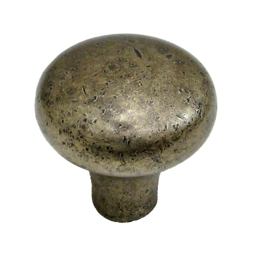 1 3/32" Long Knob in Pewter Bronze