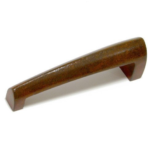 3 3/4" Centers Tapered Arch Handle in Rust