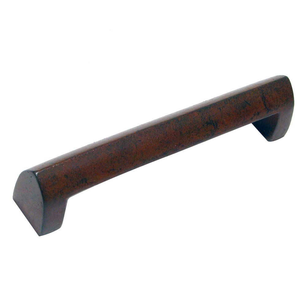5" Centers Arch Handle in Rust