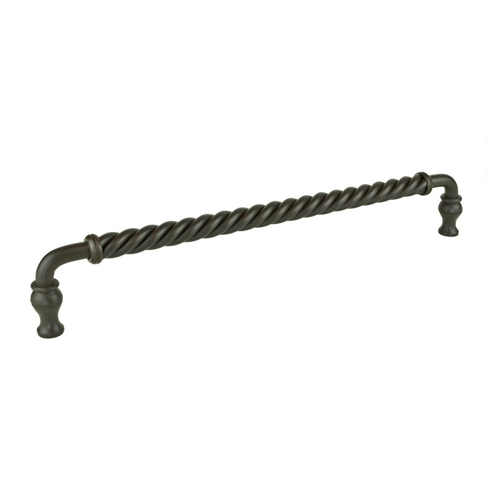 12" Centers Oversized Twisted Pull in Oil Rubbed Bronze