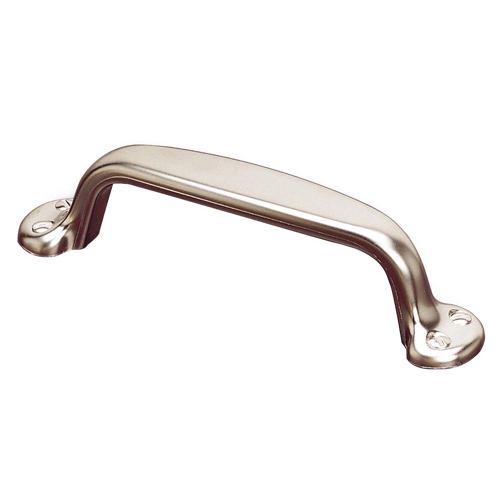 3 3/4" Centers Faux Screw Pull in Brushed Nickel