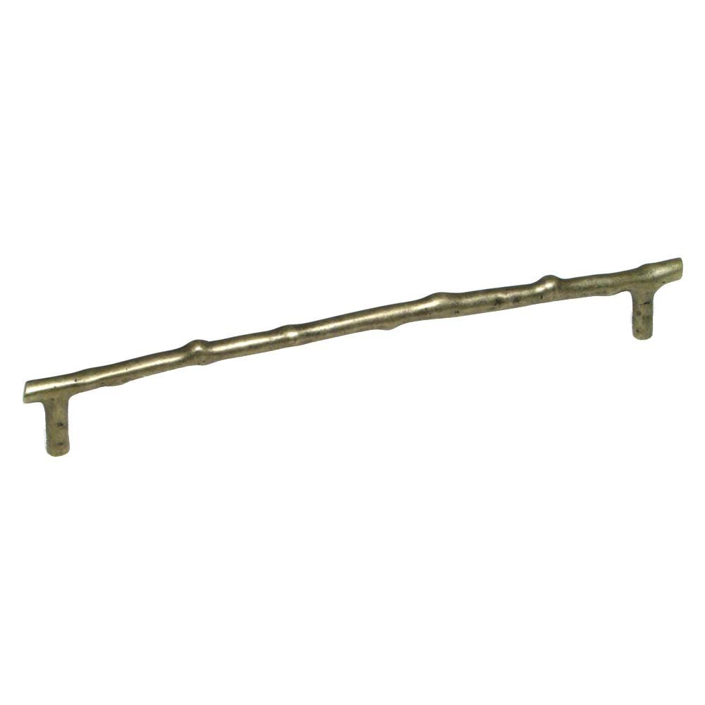 12" Centers Oversized Branch Bar Pull in Pewter Bronze