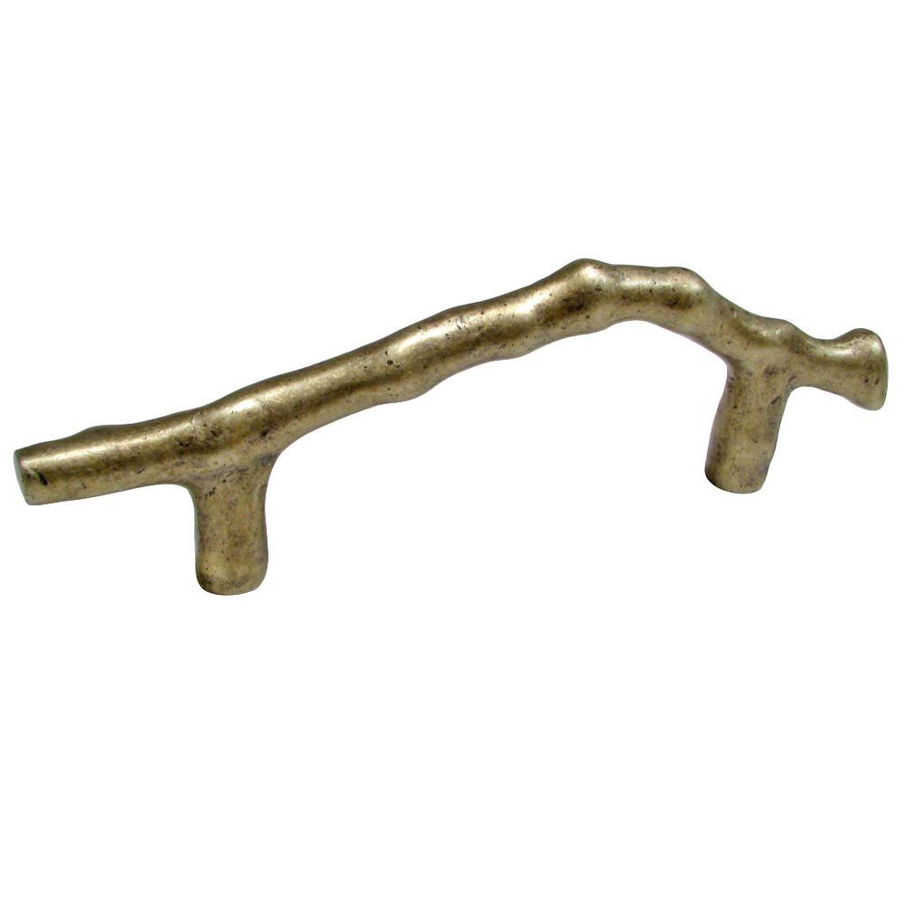 3" Centers Branch Pull in Pewter Bronze