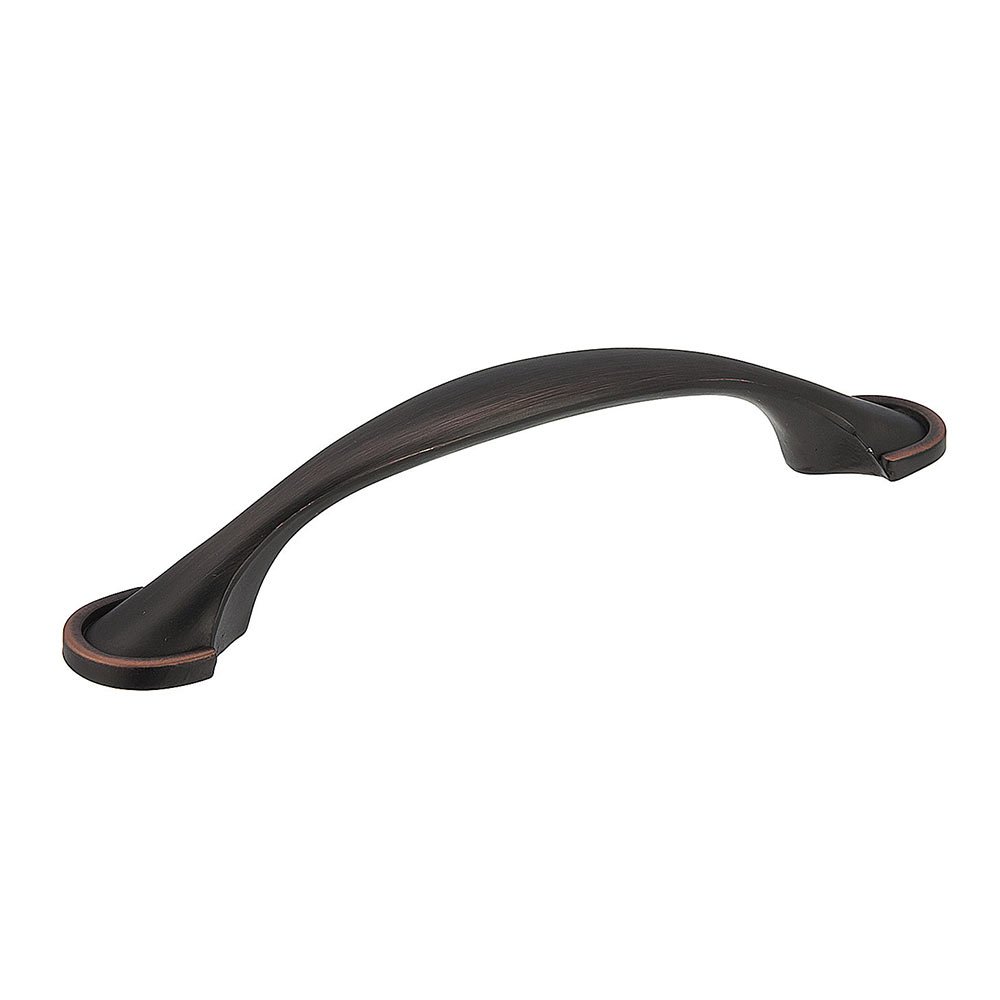 3 3/4" Centers Pull In Brushed Oil Rubbed Bronze