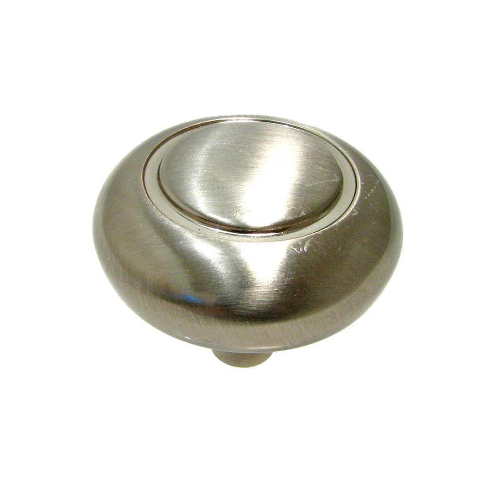 1 1/4" Diameter Knob in Brushed Nickel