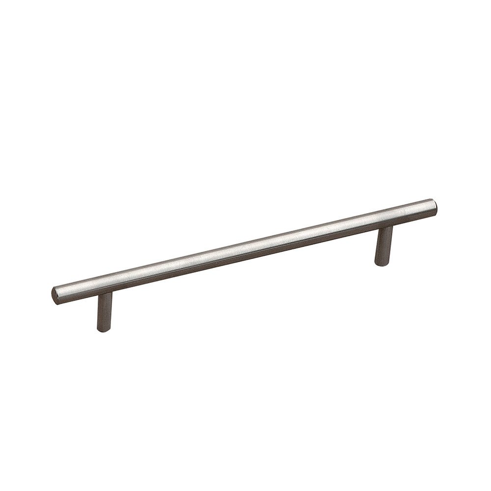 Stainless Steel 6 1/4" Centers European Bar Pull in Stainless Steel