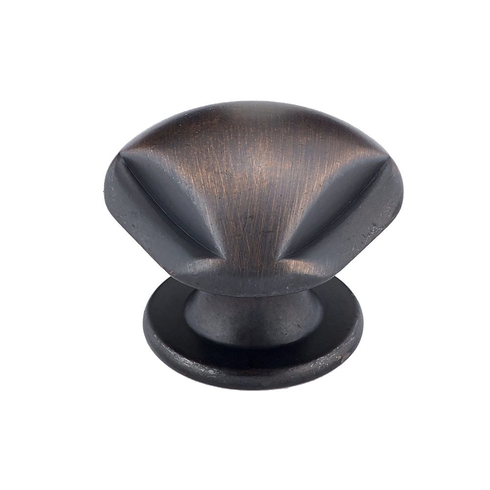 1 5/16" Knob In Brushed Oil Rubbed Bronze
