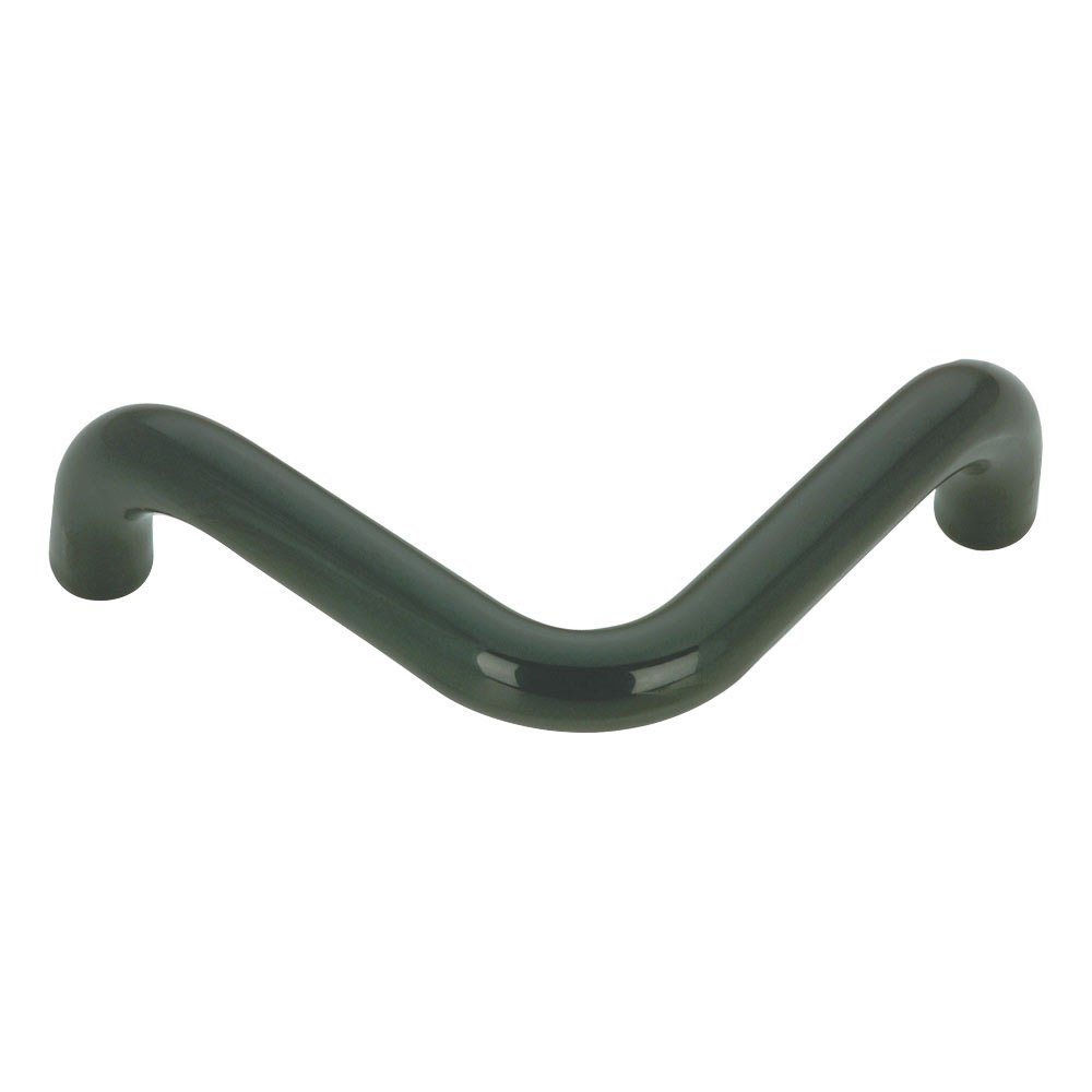 2 1/2" Centers Depressed Wire Pull in Black