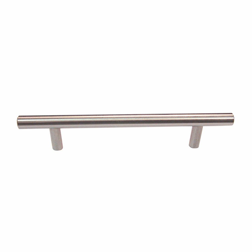 5" Centers European Bar Pull in Brushed Nickel