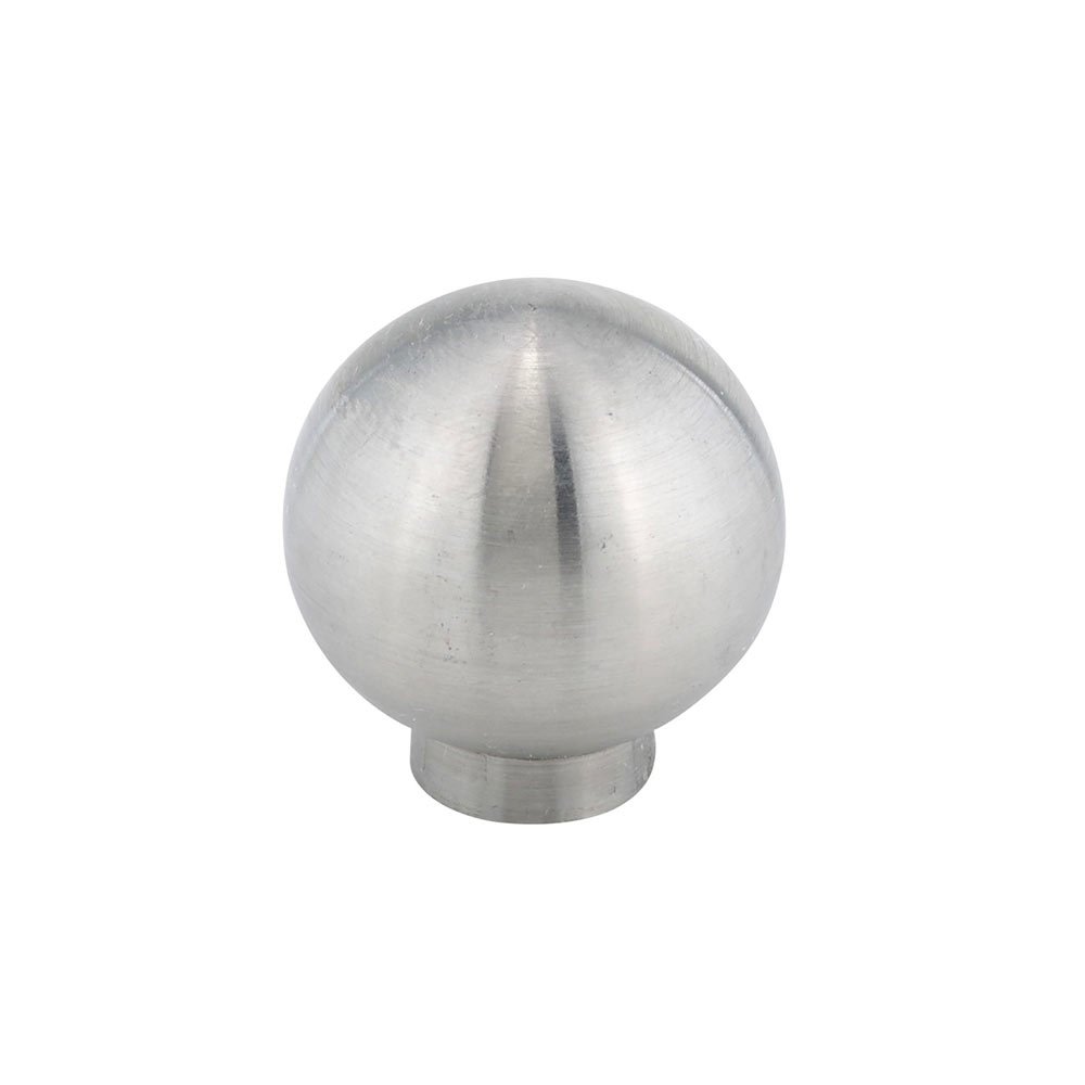 Stainless Steel 1" Diameter Knob in Stainless Steel