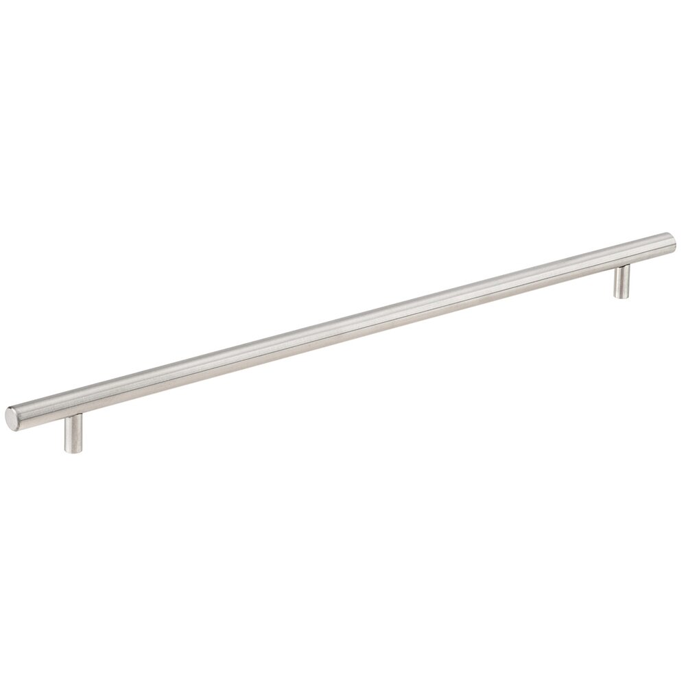Stainless Steel 16 1/8" Centers European Bar Pull in Stainless Steel