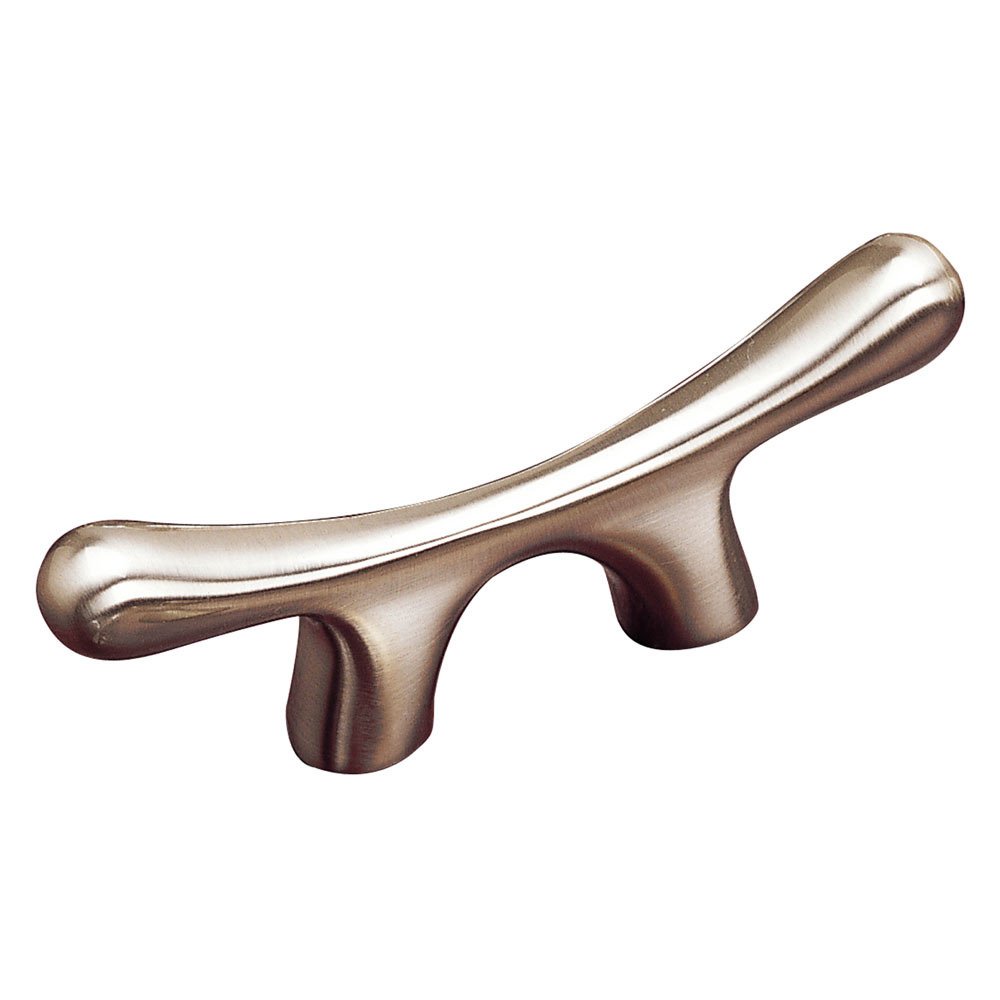 1 1/4" Centers Contoured Handle in Brushed Nickel