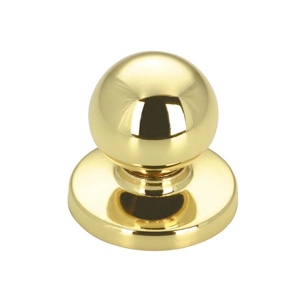 1 1/4" Diameter Knob in Brass