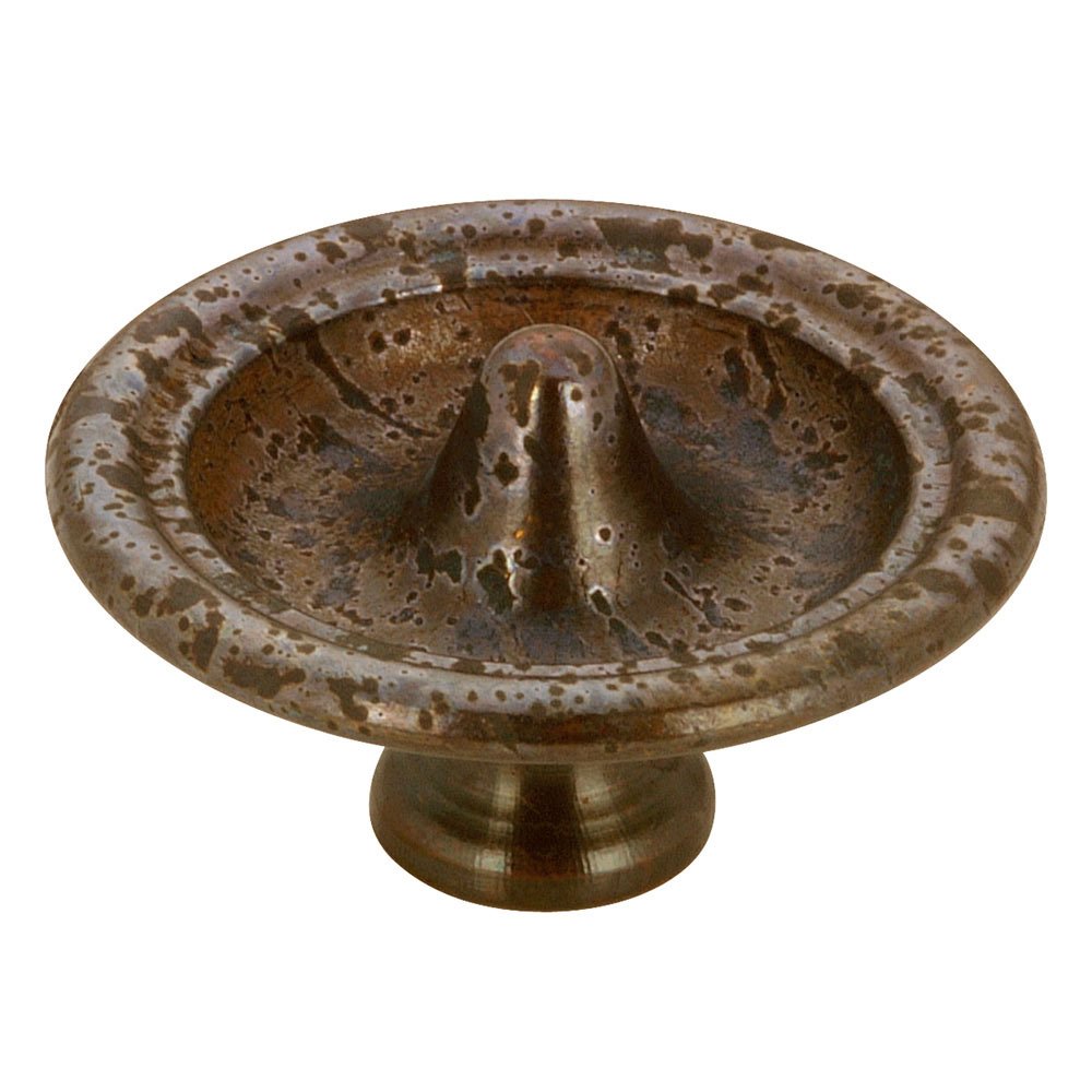 1 1/2" Diameter Apex Knob in Spotted Bronze