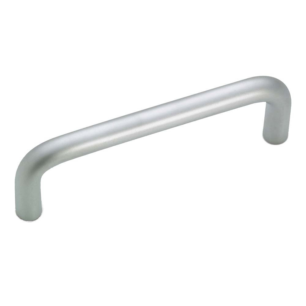 Solid Brass 3" Centers Wire Pull in Brushed Nickel
