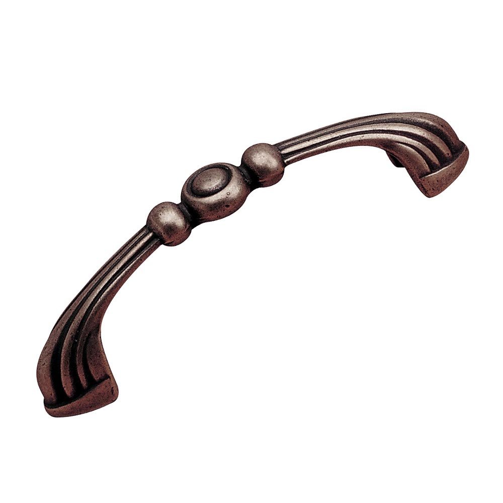 3 3/4" Centers Linear Dot Handle in Spotted Bronze