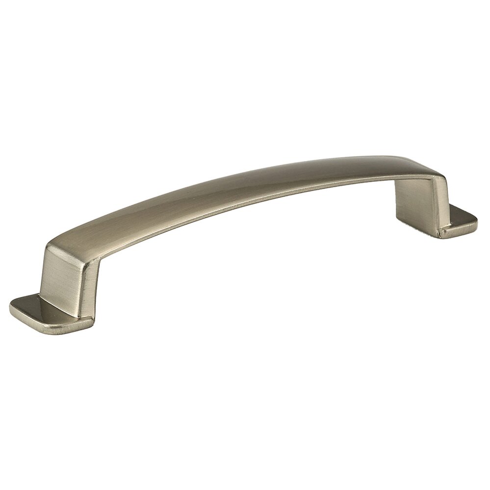 5" Centers Square Edge Pull in Brushed Nickel