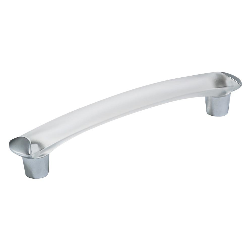 5" Centers Duroplus Handle in Frosted Clear