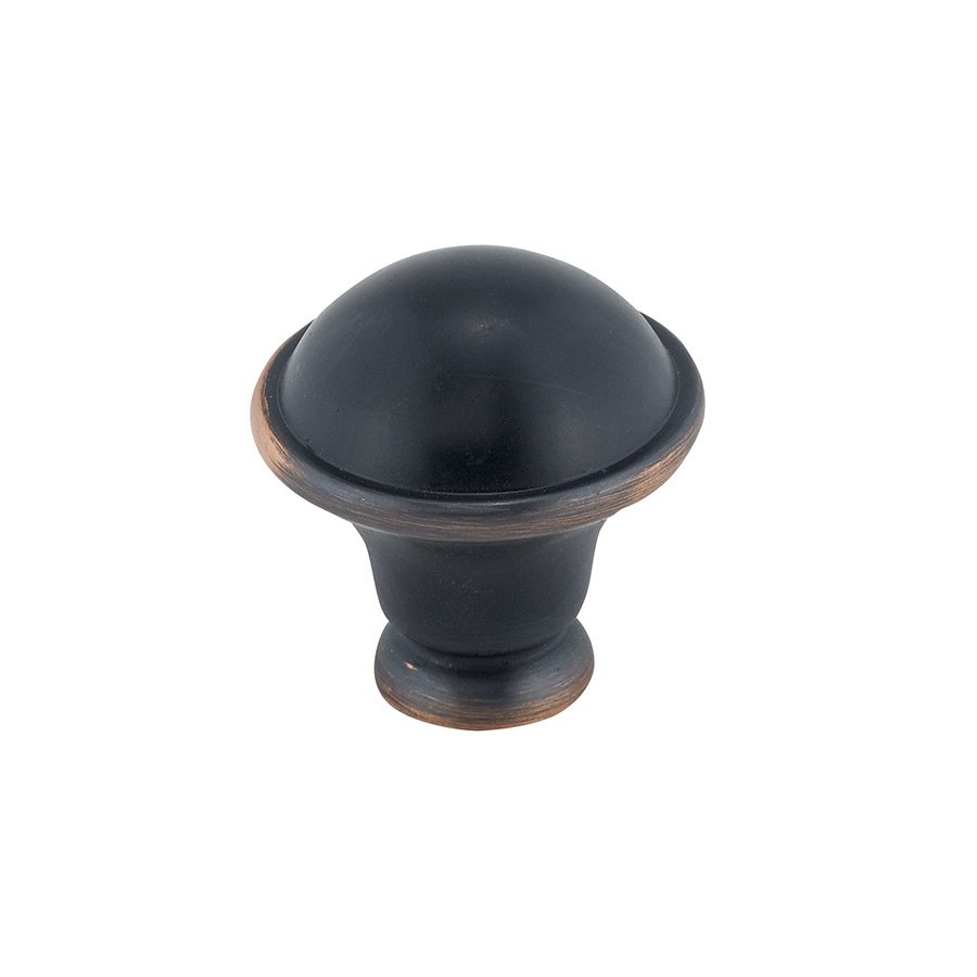 1 1/4" Knob In Brushed Oil Rubbed Bronze