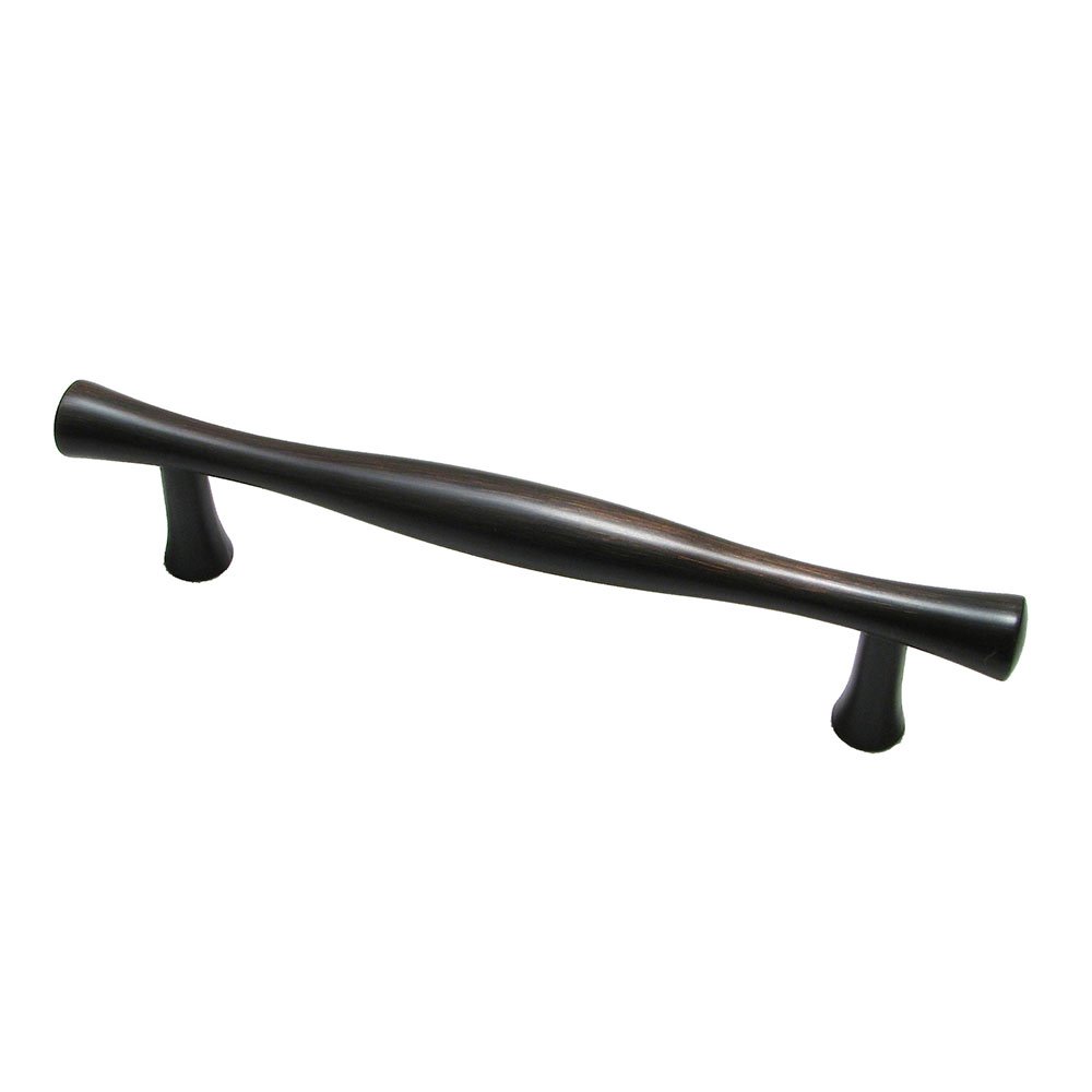 3 3/4" Centers Contoured Handle in Brushed Oil Rubbed Bronze