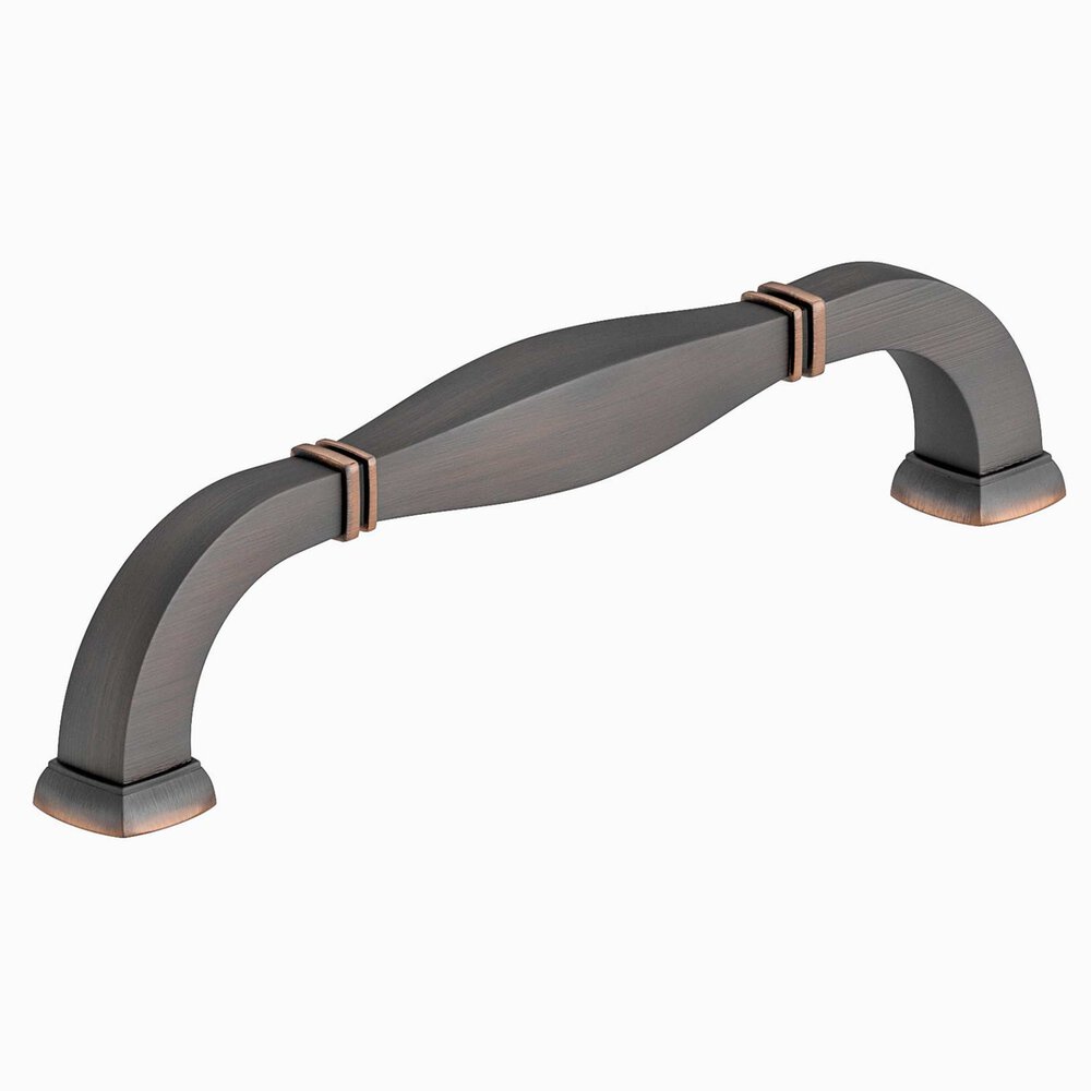 6" Center Velletri Handle in Brushed Oil Rubbed Bronze